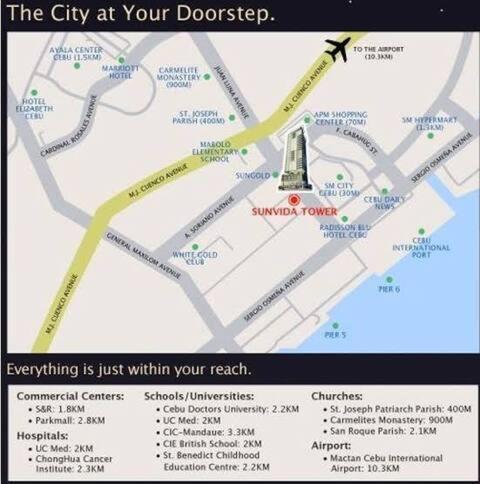 Sunvida Tower Residences Infront Of Sm City Cebu Екстериор снимка